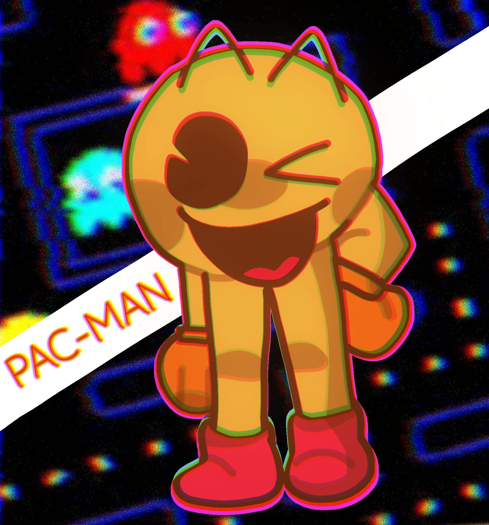 PAC-MAN! by imahumanrattt on DeviantArt