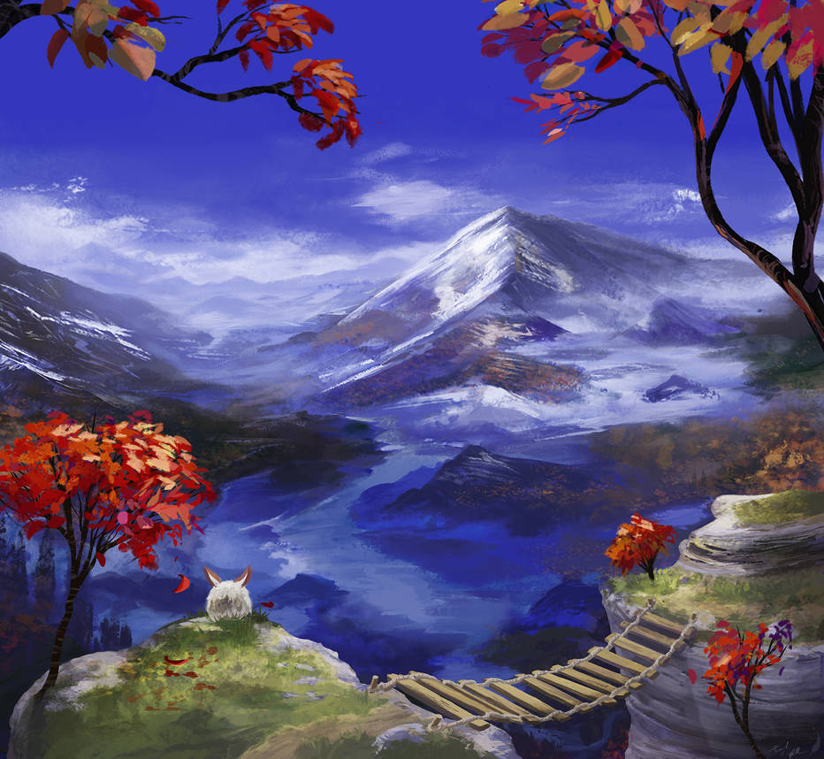 Mountains 're Nice by FirebornForm