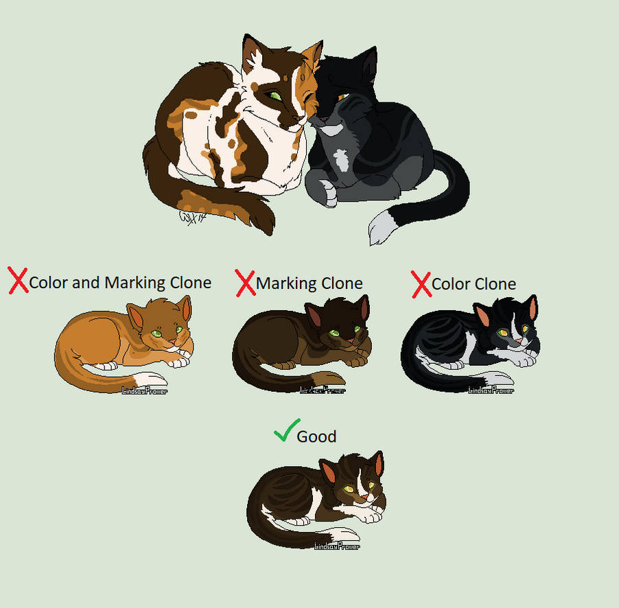 Split Breedable Cat Reference by RollDown on DeviantArt