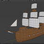 Ship Wireframed
