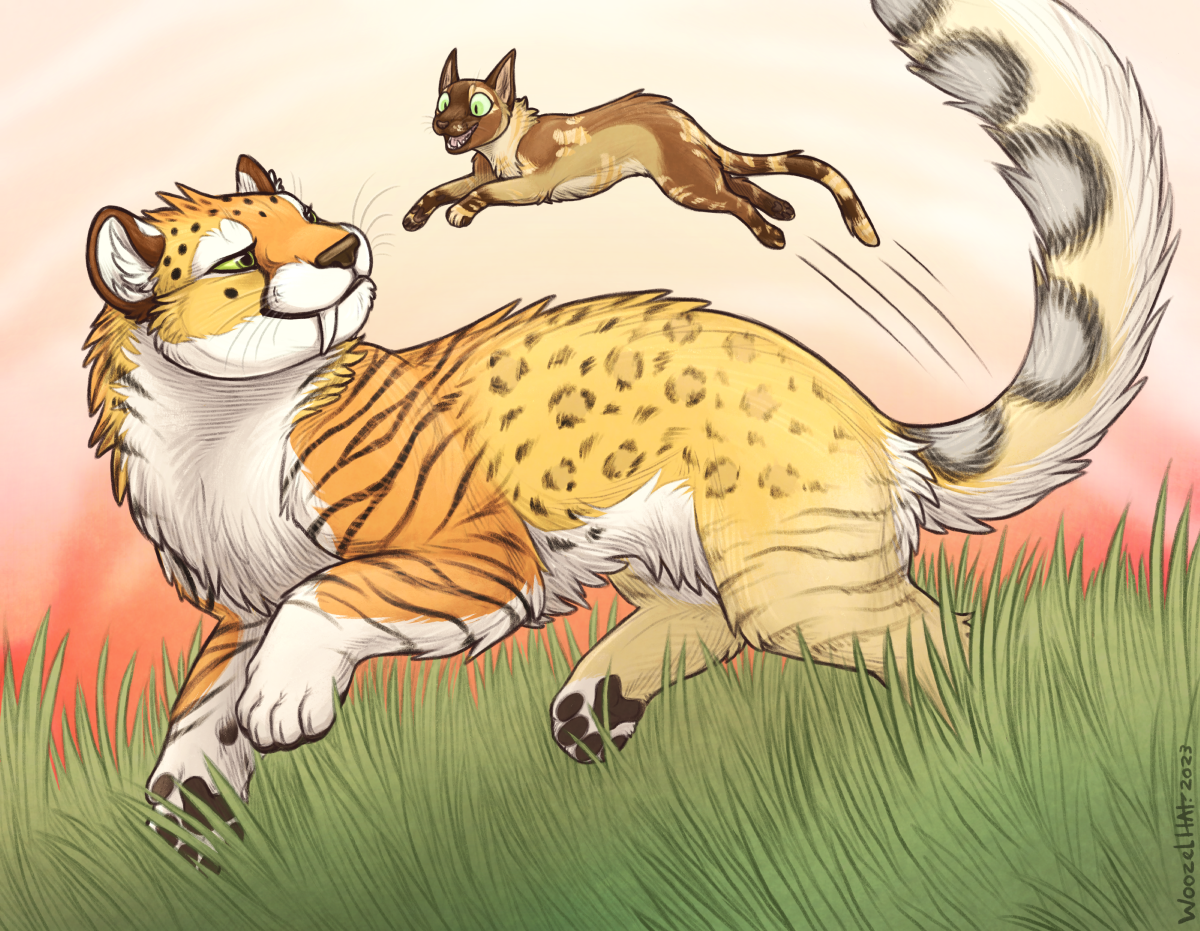 Reeva and Bee (Art Fight) by WoozyMutt on DeviantArt