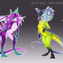 Adoptables: Reptilian Babes [SOLD]