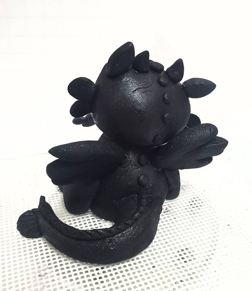 Tree Topper Toothless baby Toothless cake topper (back) by BlueFoxConfections on DeviantArt