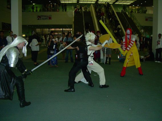 AX 08 Sephiroth vs Cloud 4