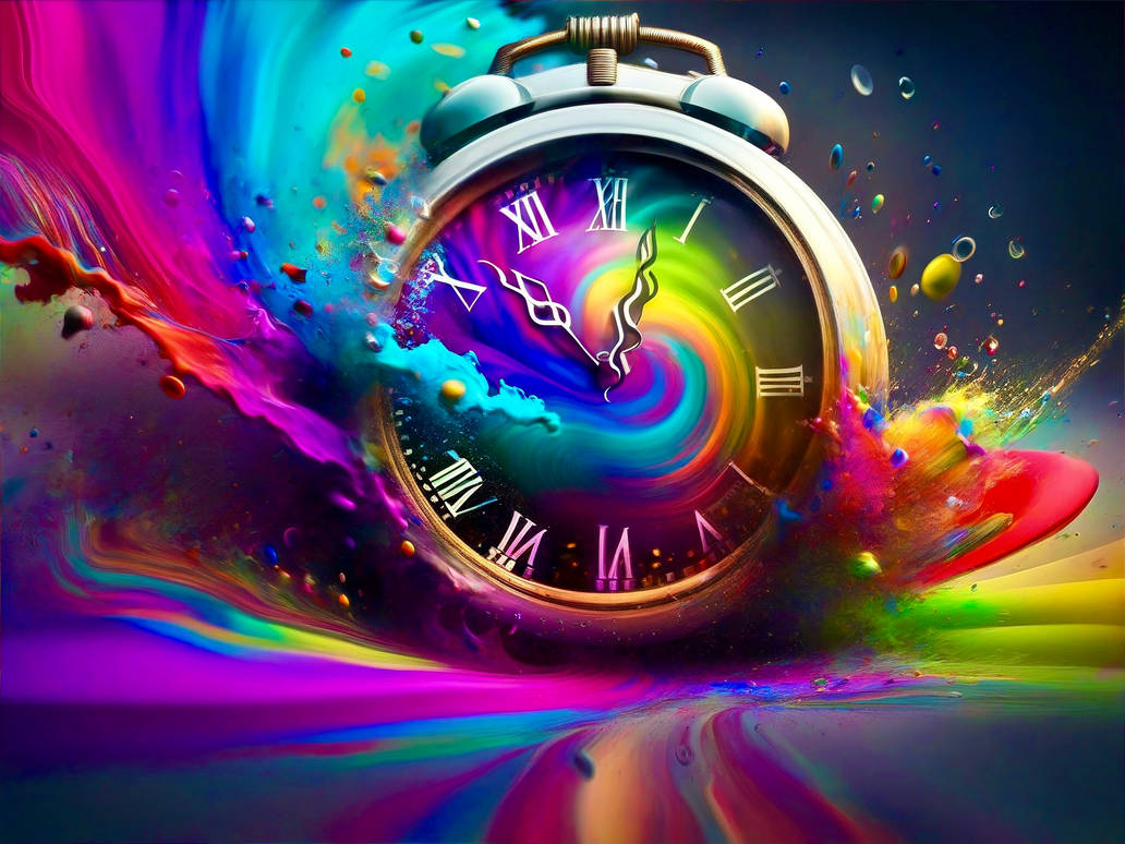 Time Watch Colourful Time is colorful by ArnoGrabner1955 on DeviantArt