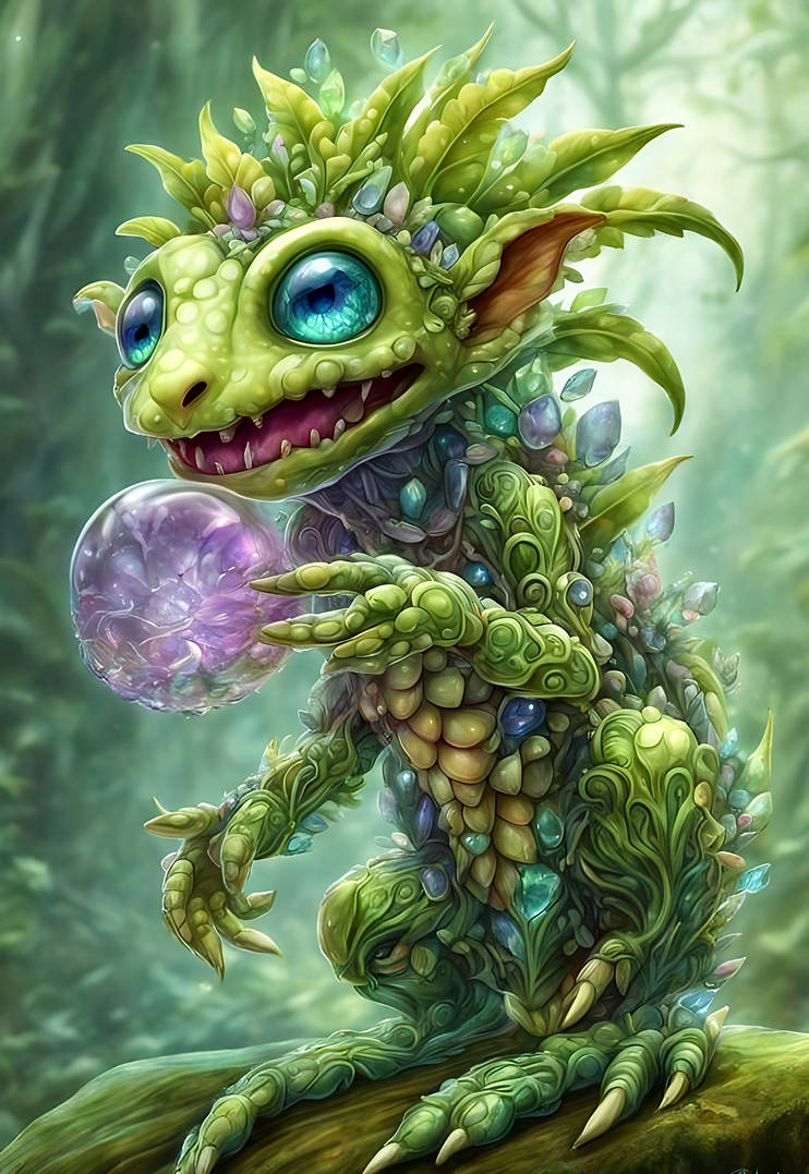 Green monster1 by ArnoGrabner1955 on DeviantArt