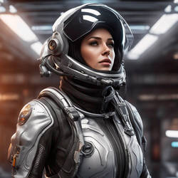 Female scifi pilot 5