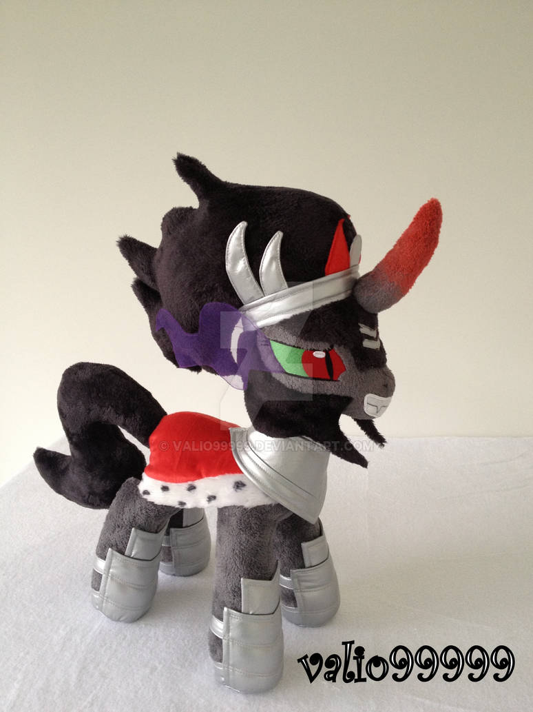 MLP Plush handmade--KING SOMBRA (season 3) by valio99999 on DeviantArt