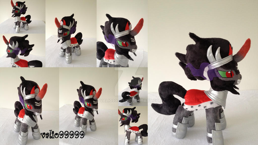 MLP Plush handmade--KING SOMBRA (season 3)