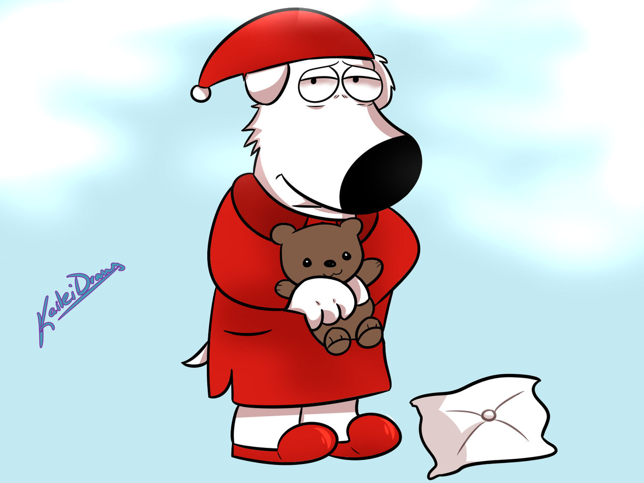 Family Guy - Brian Griffin ( Fan-Art ) by KaileiDraws on DeviantArt