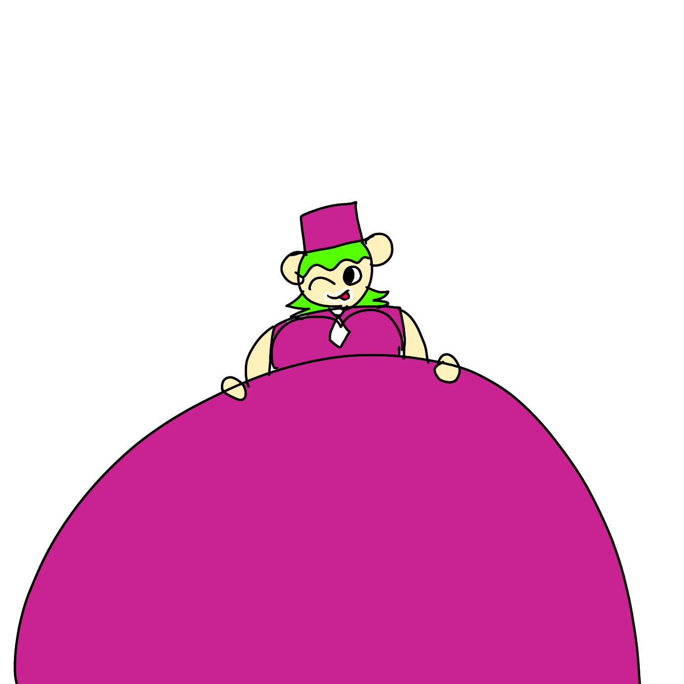 Rat god milk inflation request by muffinboy369 on DeviantArt