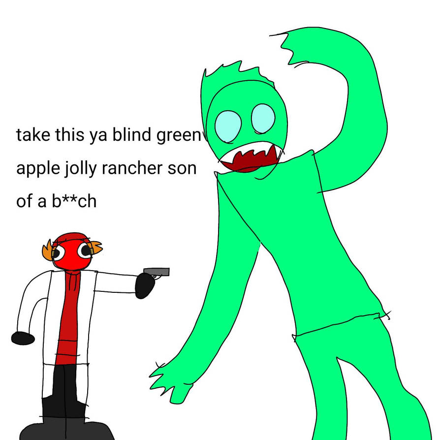 Reality T red vs green by muffinboy369 on DeviantArt
