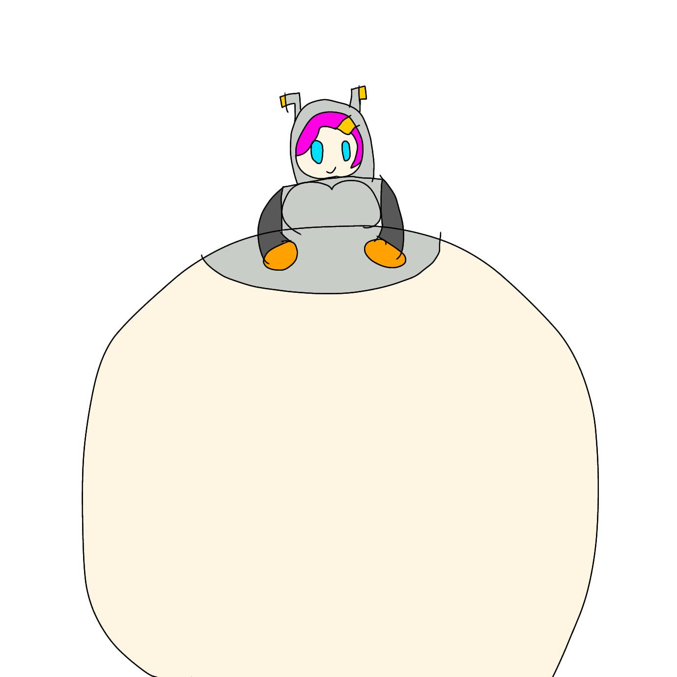 Inflated human suzie by muffinboy369 on DeviantArt