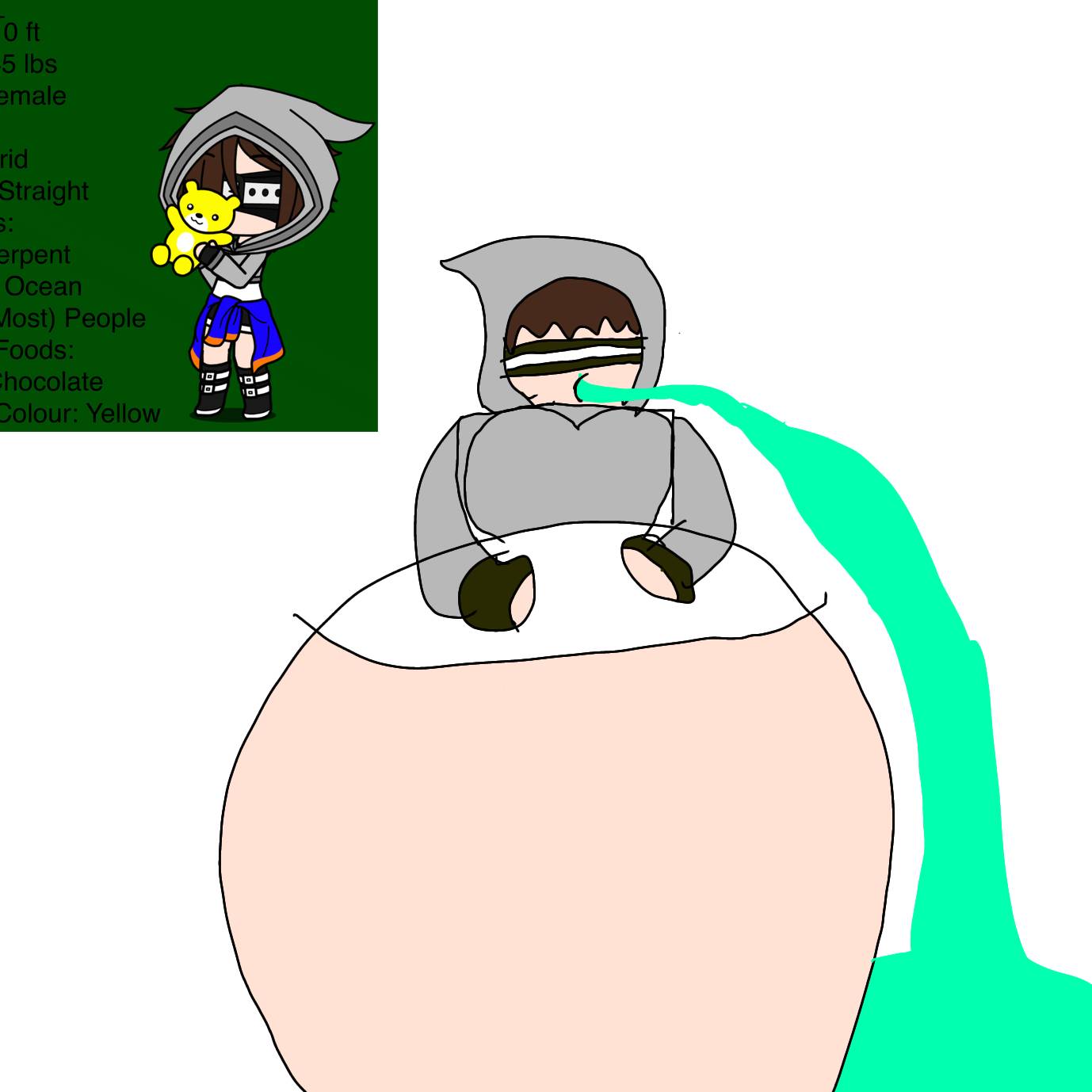 Sam slime inflation by muffinboy369 on DeviantArt