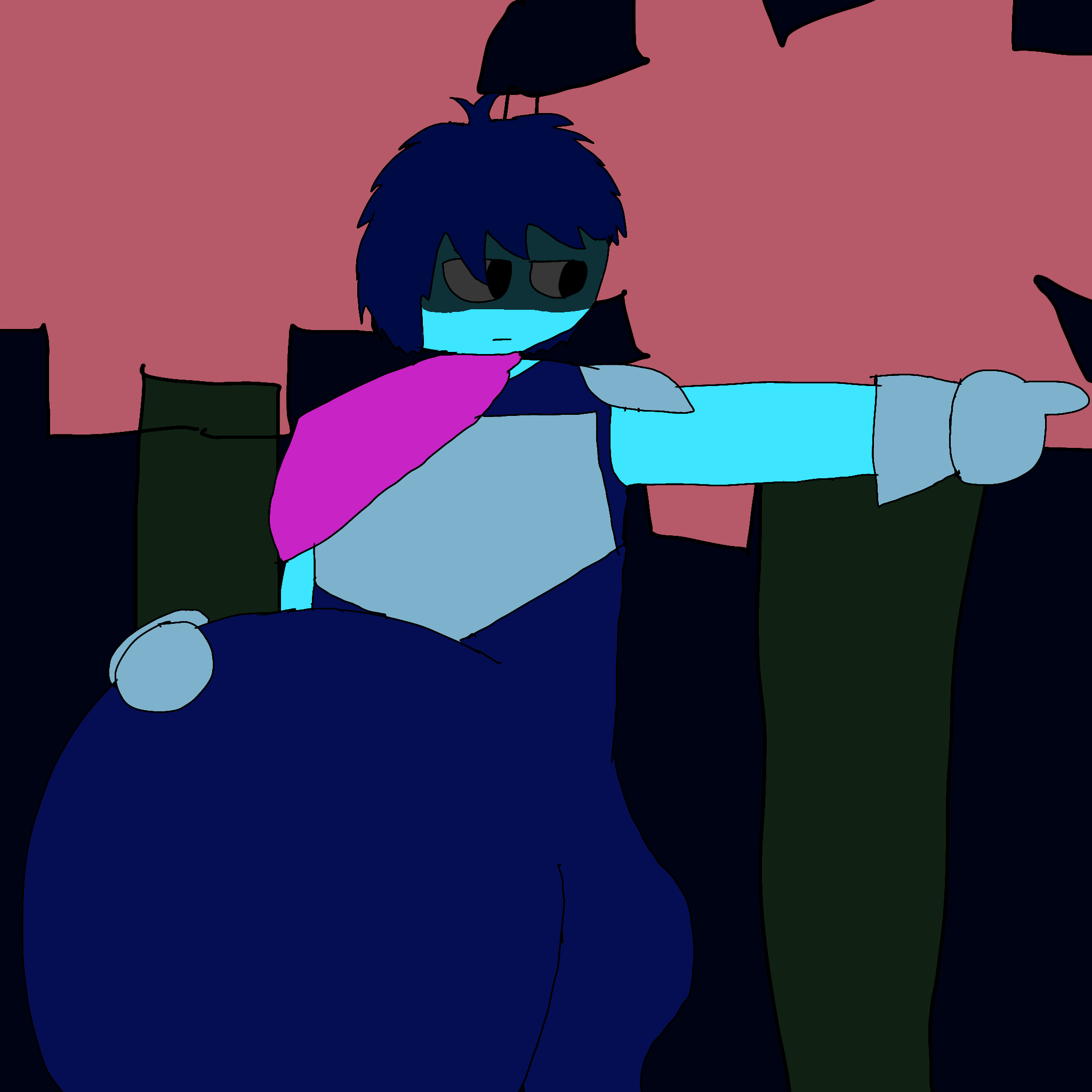 Big dark world kris by muffinboy369 on DeviantArt