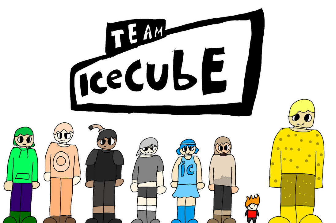 Ice Math Humans Team ice cube humans by muffinboy369 on DeviantArt