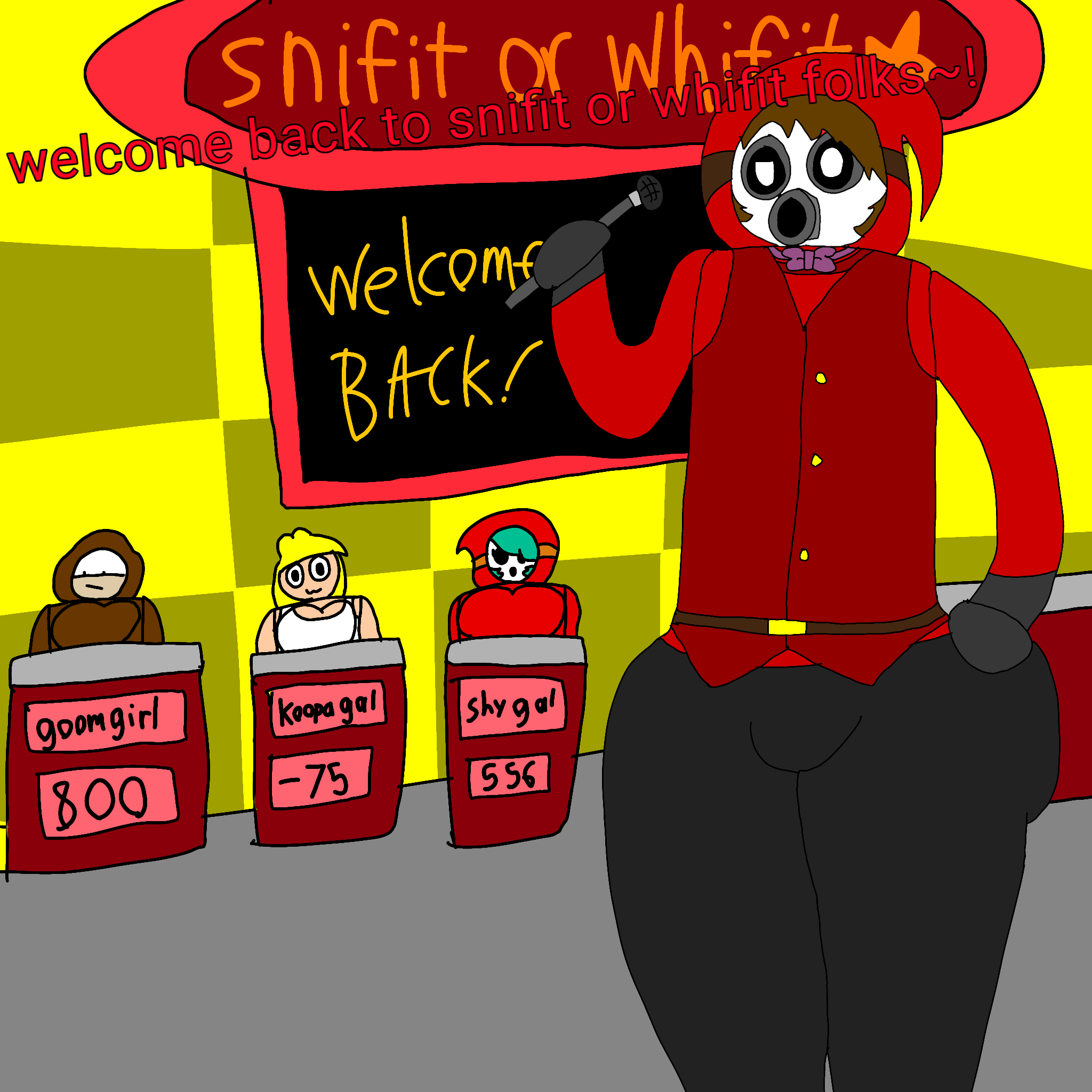 SNIFIT OR WHIFIT! by muffinboy369 on DeviantArt
