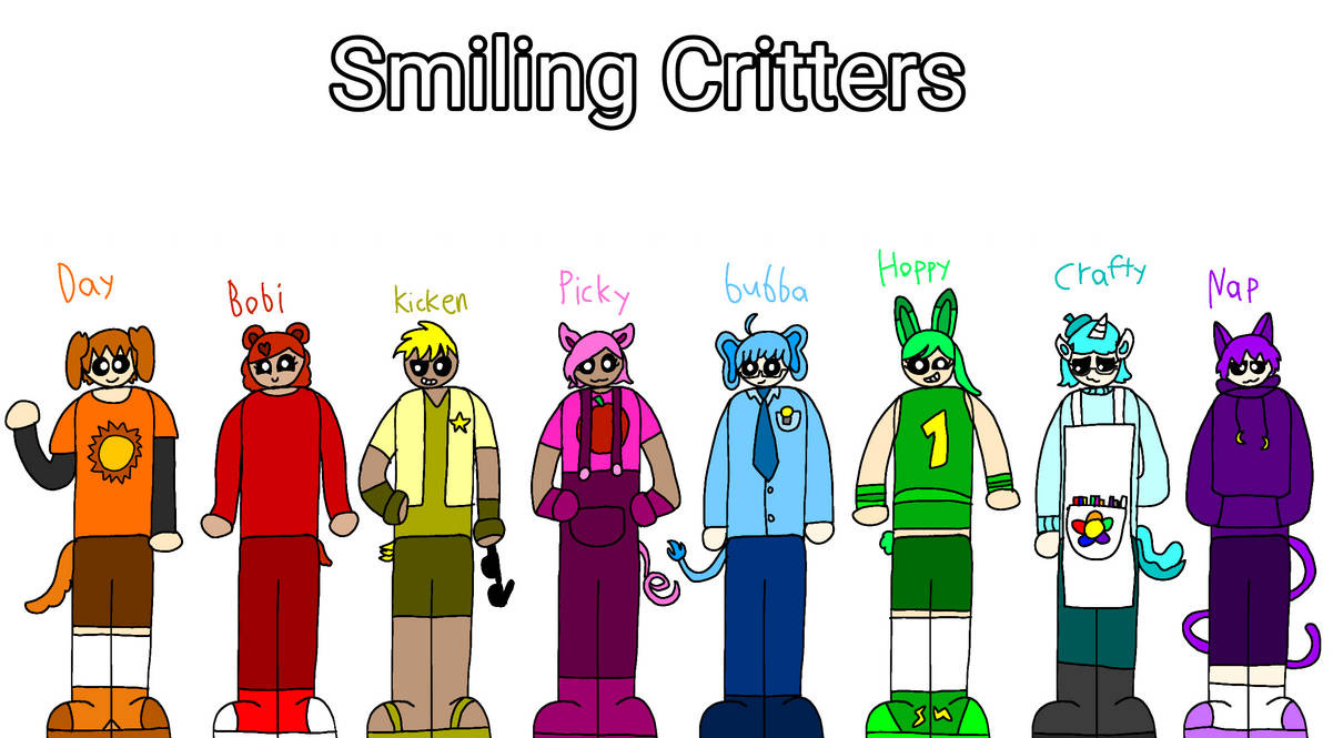 The Smiling Critters My Version By Muffinboy369 On Deviantart The Smiling Critters My Version By Muffinboy369 On Deviantart
