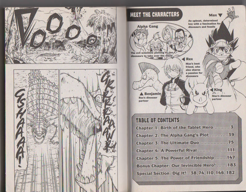 Dinosaur king manga Prolouge by mauselet on DeviantArt