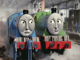 My answers When Henry and Gordon get told to shunt