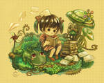 Childhood Garden by Tangmaelon