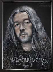 Tomas Haake - Meshuggah drawing