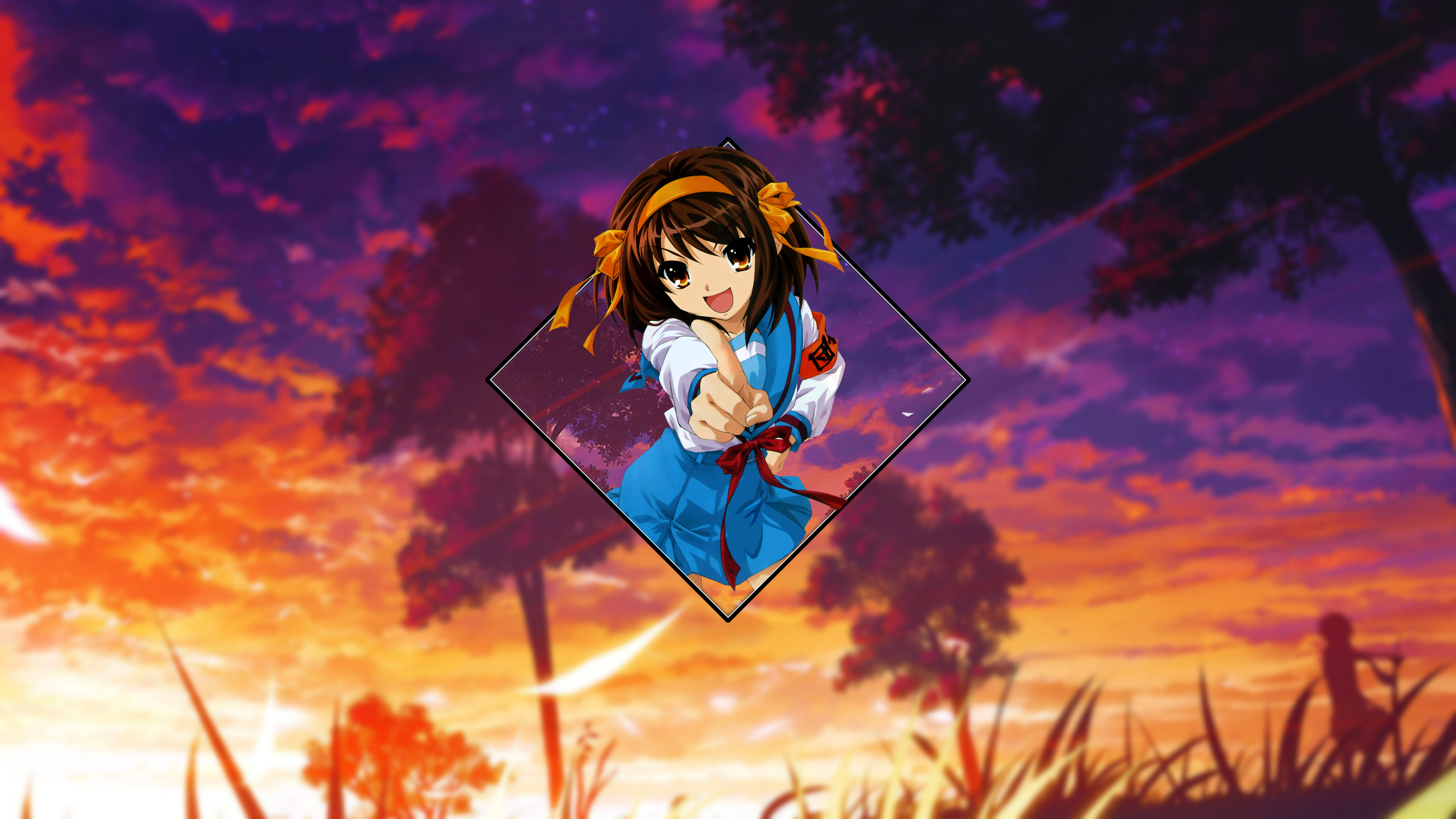 Haruhi Suzumiya wallpaper 4k by KasparJuul on DeviantArt Haruhi Suzumiya wallpaper 4k by KasparJuul on DeviantArt
