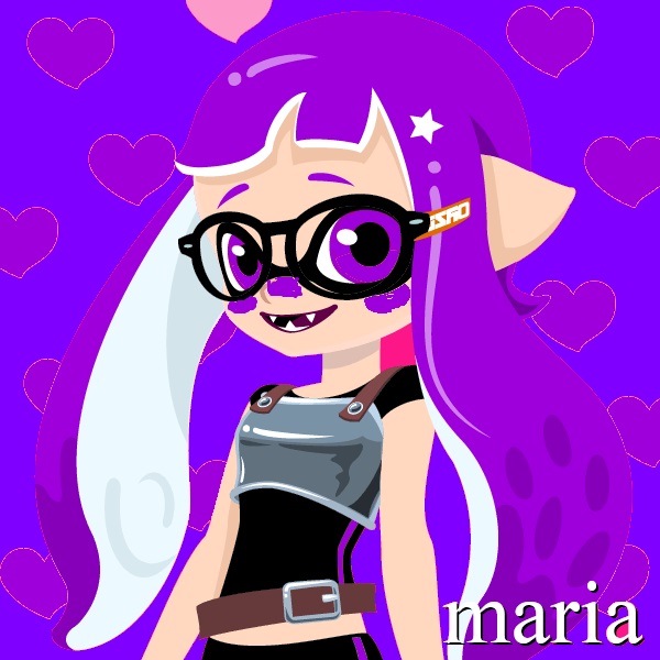 Marie Inkling Inkling Maria Purple splatoon by juanlmpkajmfaksjdkas on DeviantArt