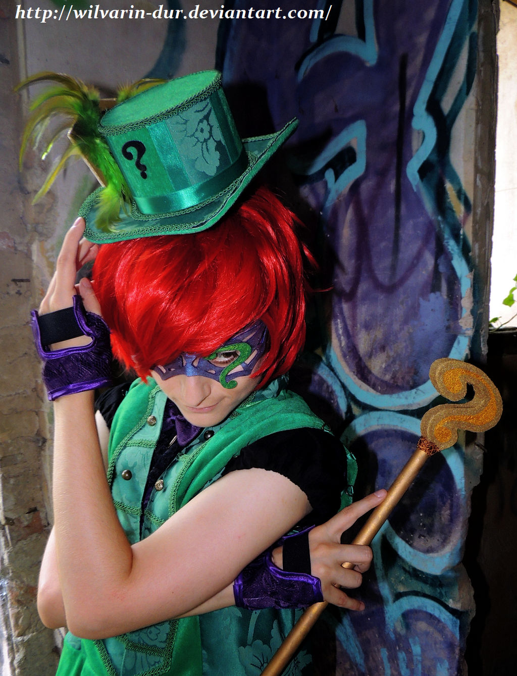 The Riddler, steampunk version, 03 by Wilvarin-dur on DeviantArt