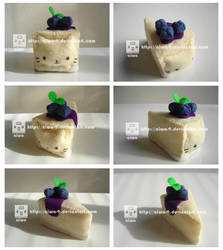 nyanko blueberry cheesecake