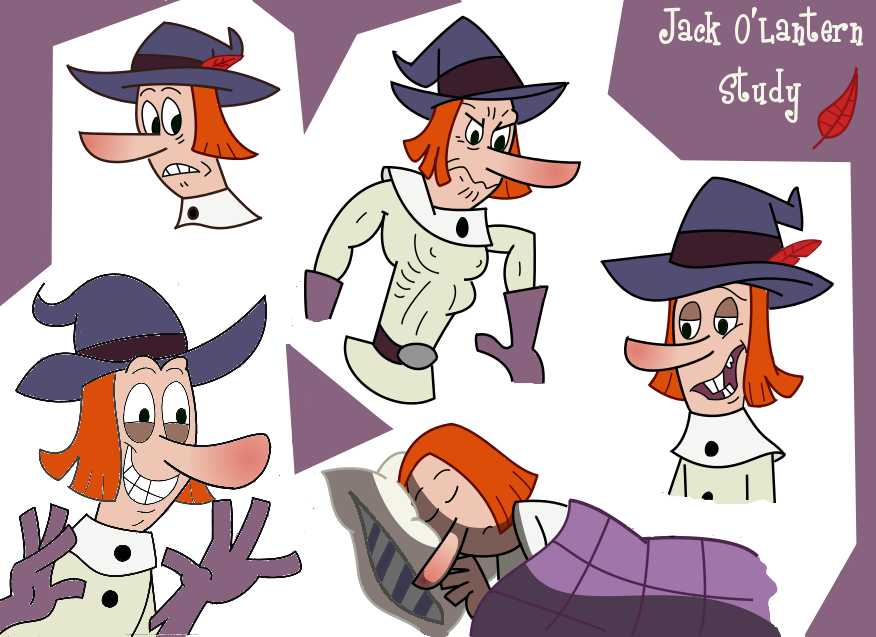 Jack O'Lantern expression study