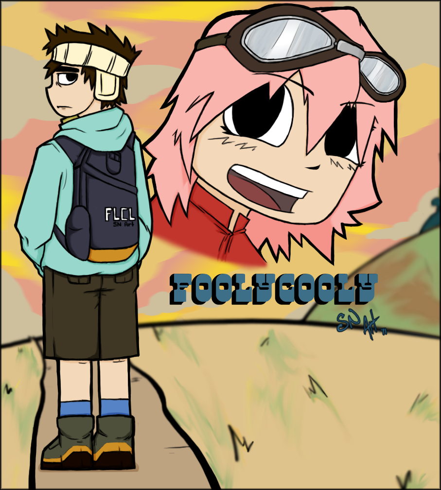 FLCL - Scott Pilgrim Style