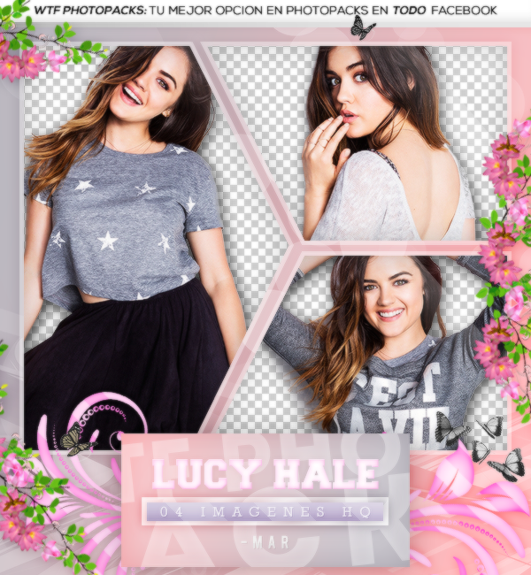 +Photopack png de Lucy Hale.