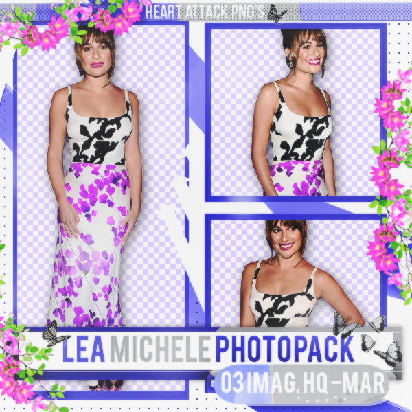 +Photopack png de Lea Michele.