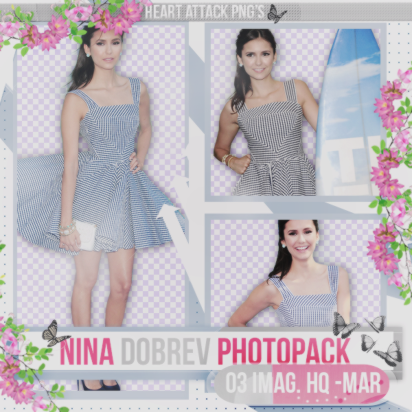 +Photopack png de Nina Dobrev.