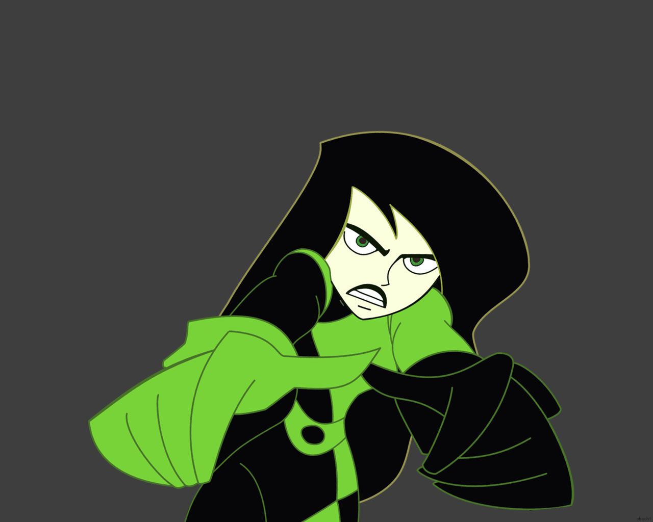 Shego strangling