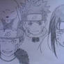 Kiba, Naruto, Neji