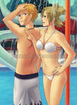 NaruTema: Waterpark Date (Close-up) by JuPMod