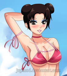 Tenten: Lovely Beach Beauty Close-up