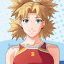 Temari: High School Swimsuit Close-up (Front)