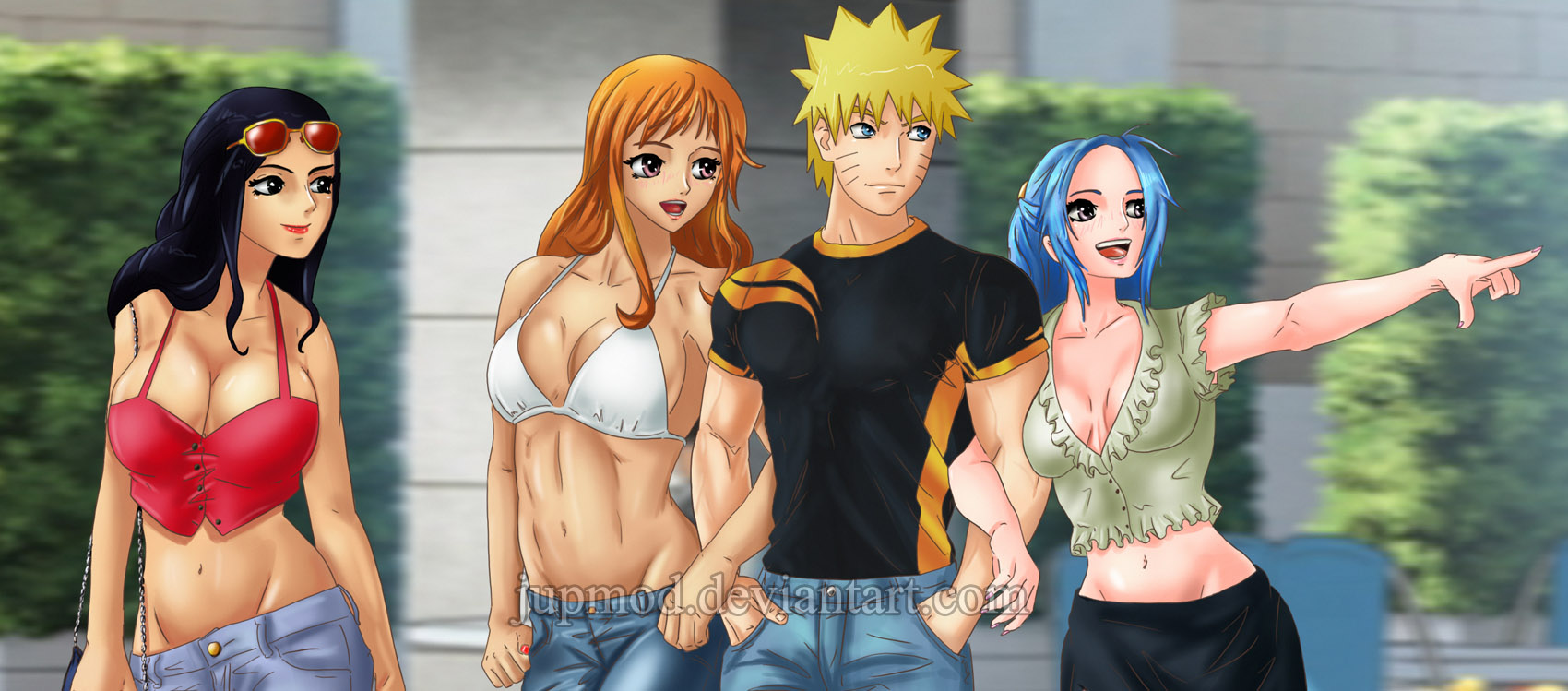 One Piece X Naruto Shippuden by LRowling on DeviantArt