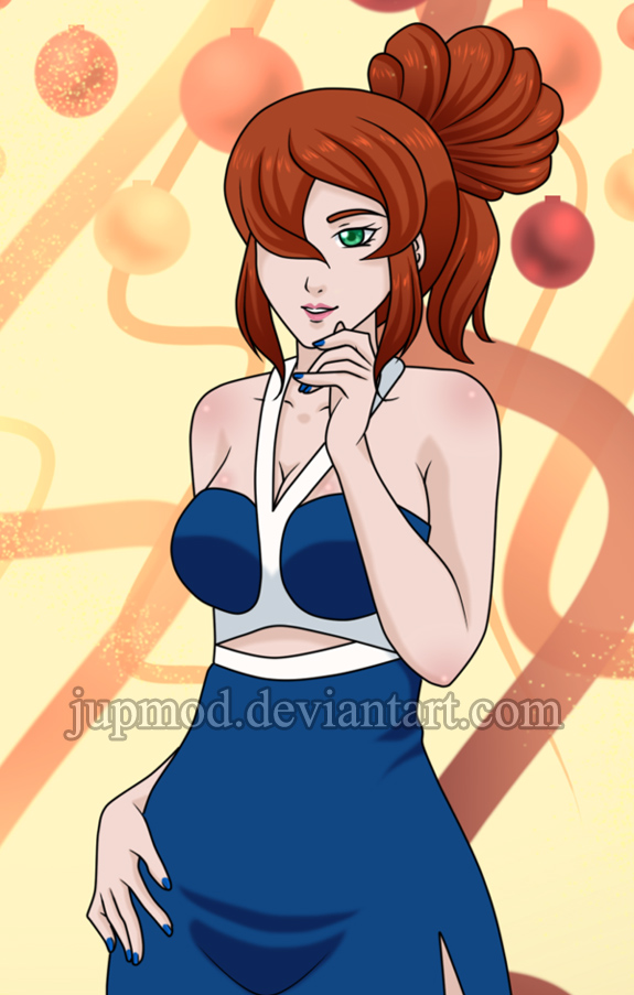 Mei Terumi: Lovely Holiday Party Mizukage (Closup)