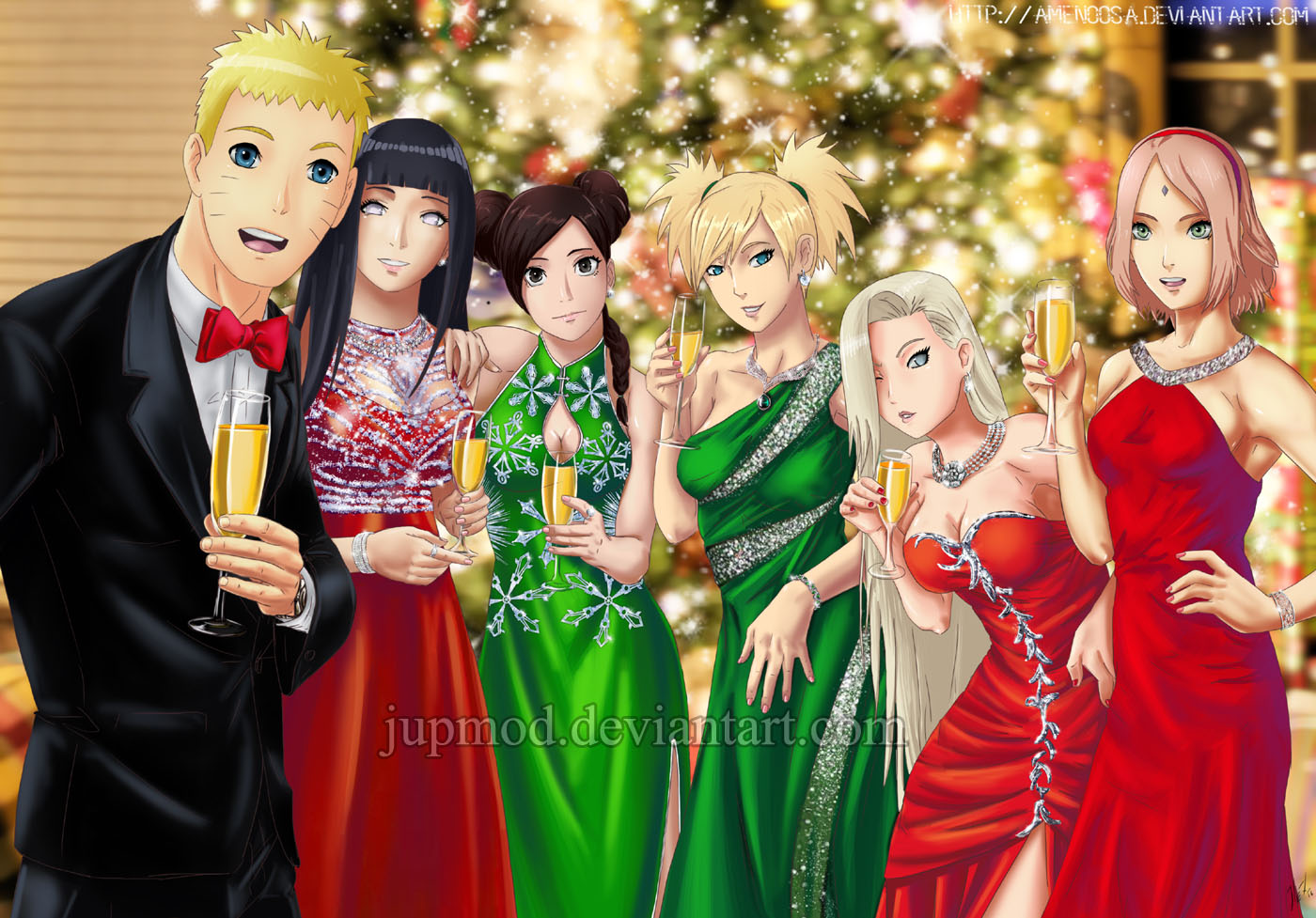 Naruto and The Girls: Holiday Cheers! (Full-Ver)