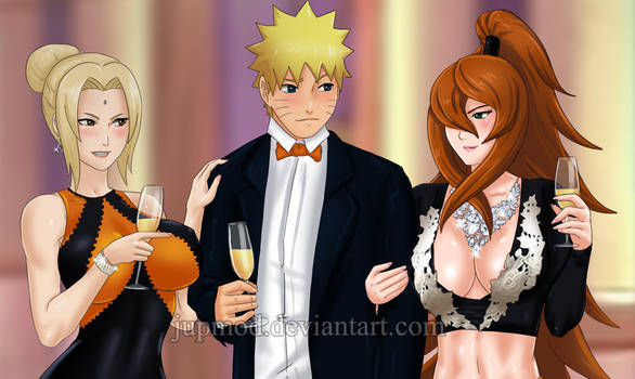 Naruto and The Lady Kages: An Evening Seduction CU