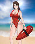 Ameno (Naruto): Beautiful Lifeguard (Full-Ver) by JuPMod