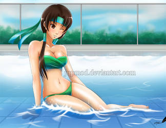 Tenten: Poolside Beauty (Full-Ver) by JuPMod