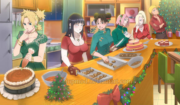 Naruto and The Girls: Xmas Party Prep (Full-Ver)