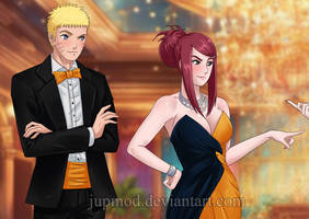 An Uzumaki Evening: Naruto and Kushina (Close-up)