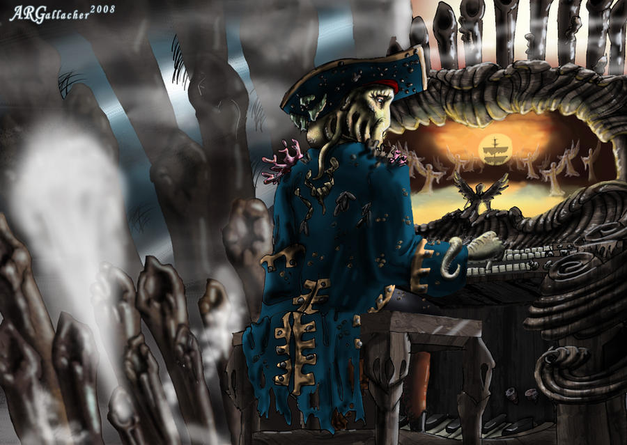 Davy Jones at his Organ