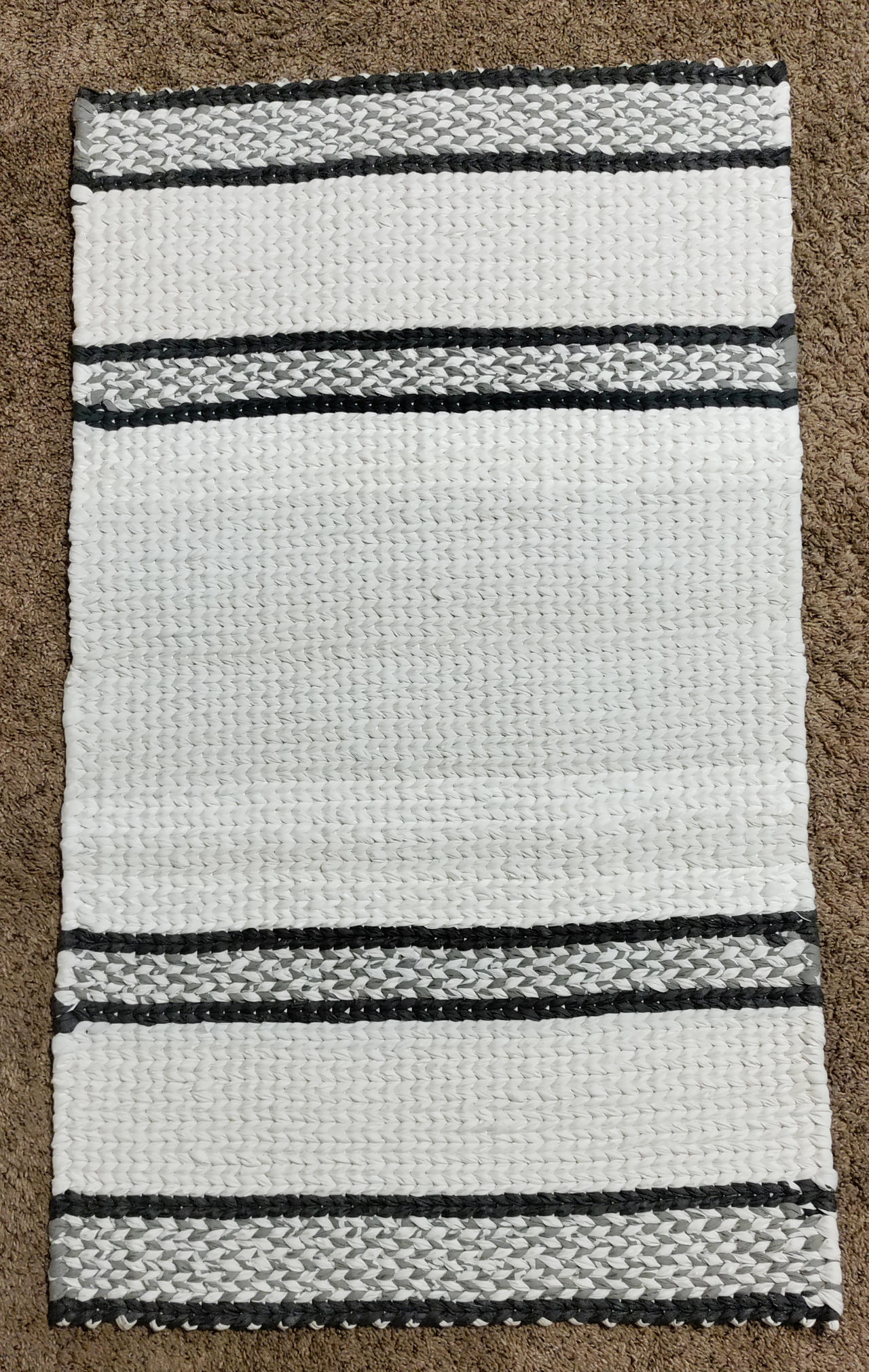 Gray and White Rug by Swashbookler on DeviantArt